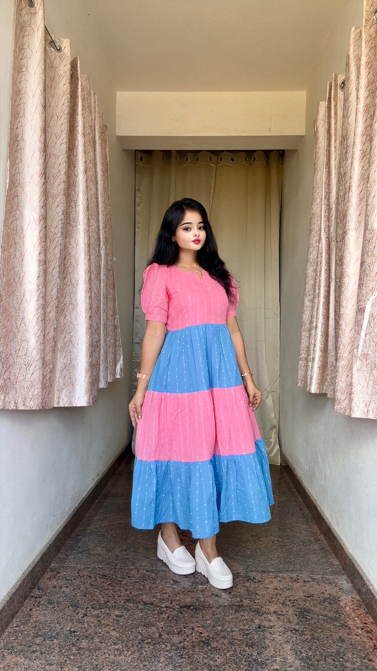 Cotton Candy - Pink & Blue Dress